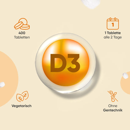 Vitamin D3 2000 IE 400 Tabletten