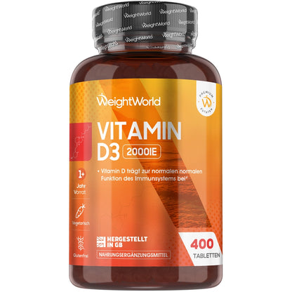 Vitamin D3 2000 IE 400 Tabletten