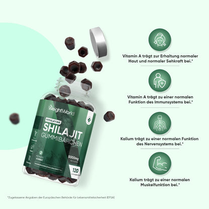 Vorteile von Himalayan Shilajit Gummibärchen