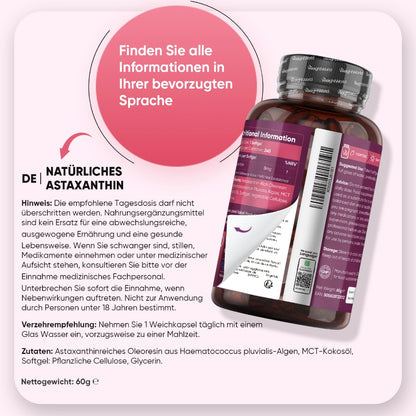 Natürliches Astaxanthin