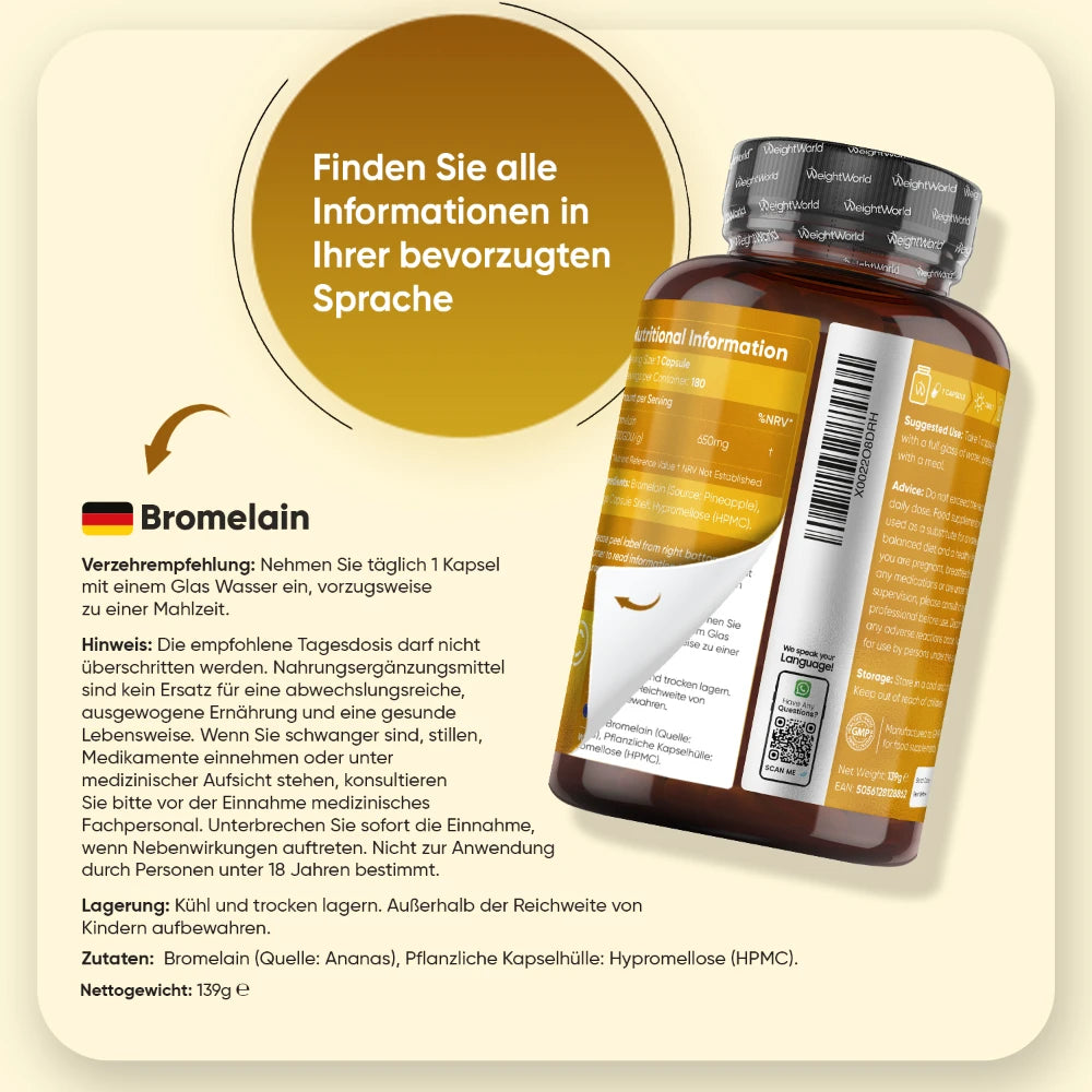 Bromelain Kapseln