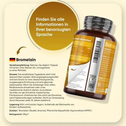 Bromelain Kapseln