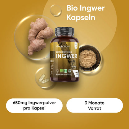 Bio Ingwer Kapseln