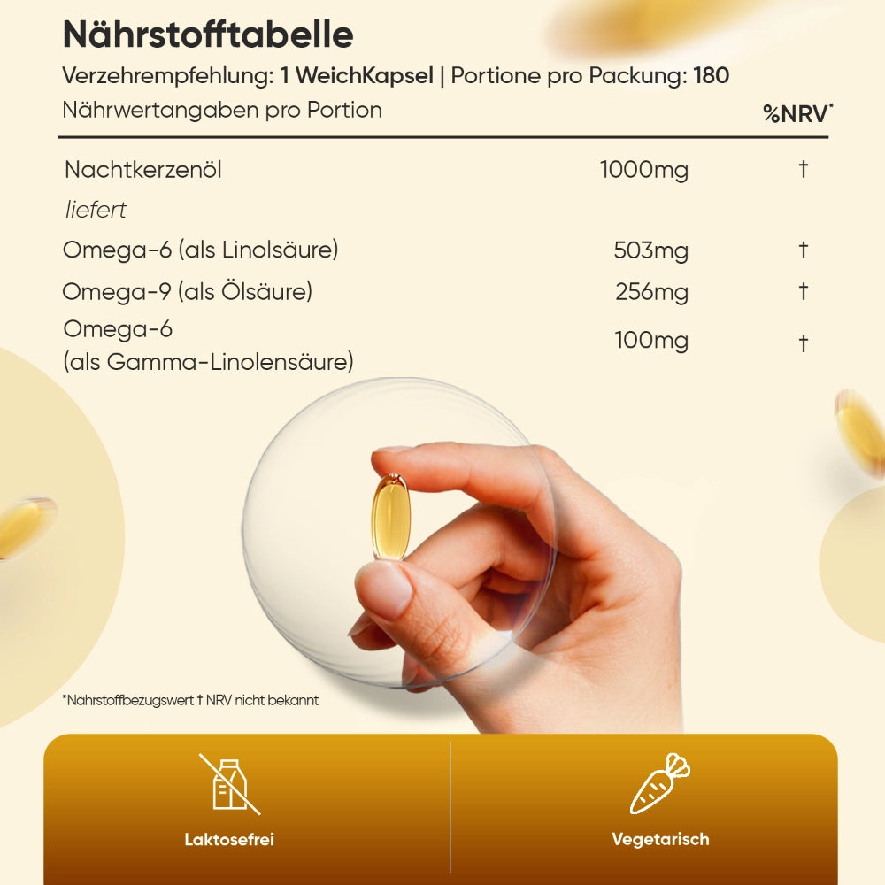 Nachtkerzenöl Softgels