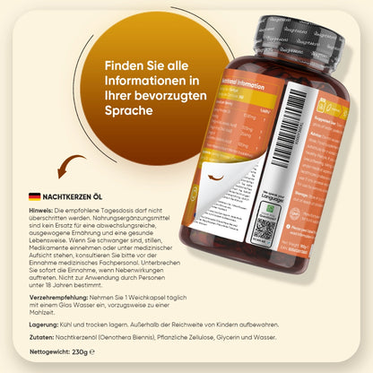 Nachtkerzenöl Softgels