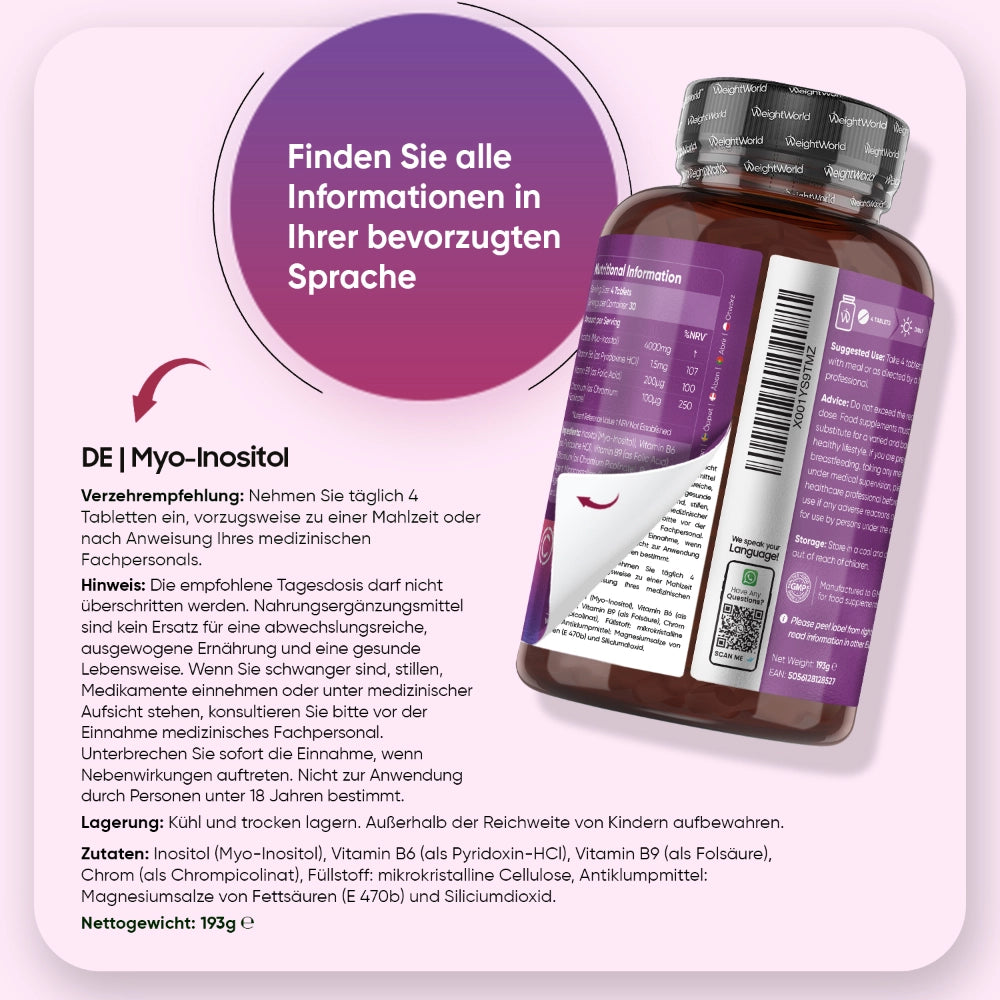 Myo-Inositol Tabletten