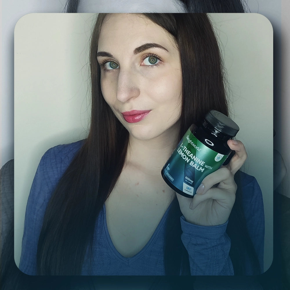 L-Theanin Kapseln mit schwarzem Pfeffer und Vitamin B6