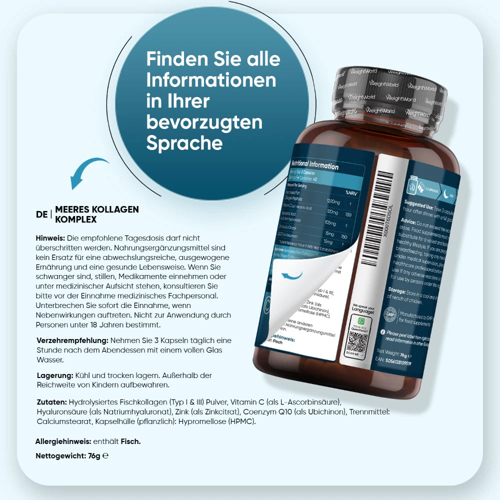 Meeres Kollagen Komplex online kaufen
