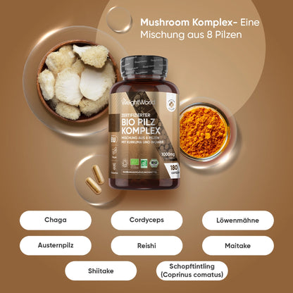 Bio Pilz Komplex Kapseln