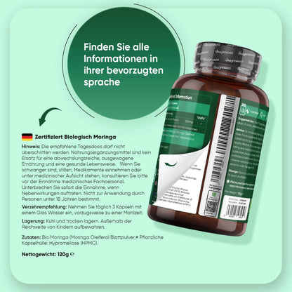 Bio Moringa Kapseln