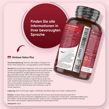 Himbeer-Keton Plus Kapseln