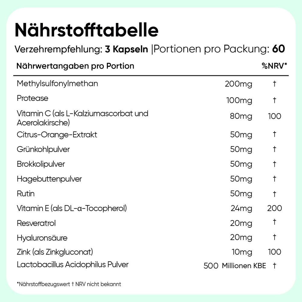Vegan Kollagen Kapseln