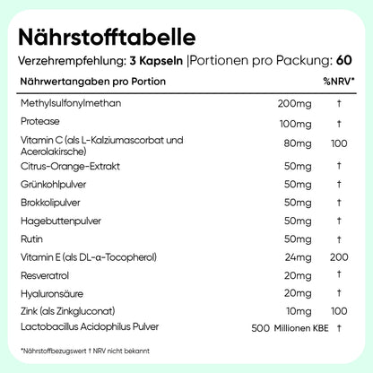 Vegan Kollagen Kapseln