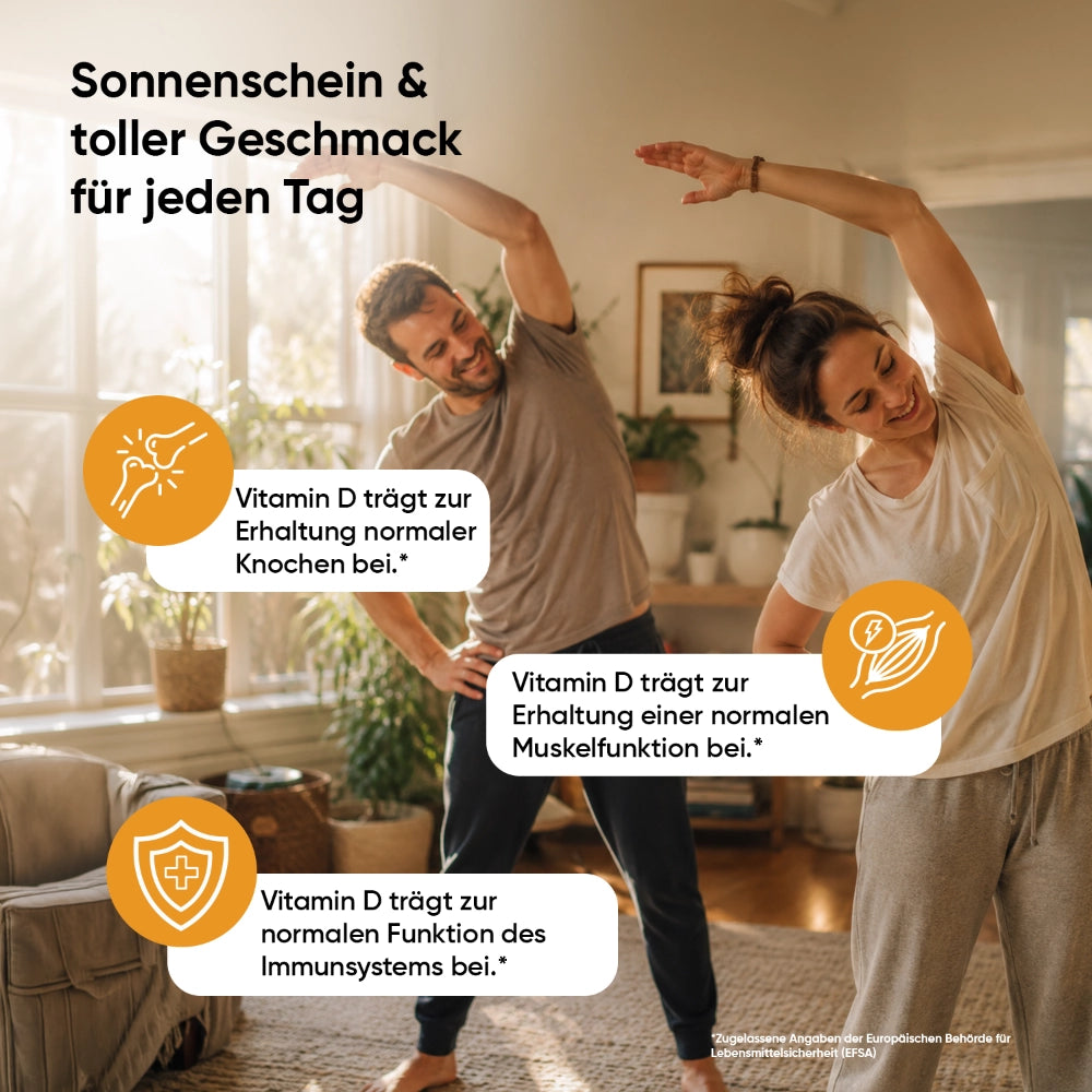 WeightWorld Vitamin D3 + K2 (MK-7) Gummibärchen
