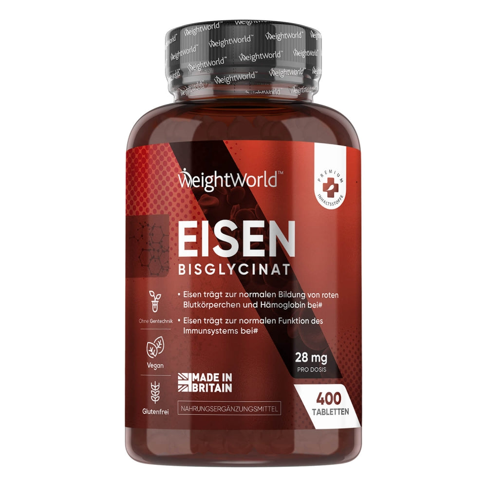 Weightworld Eisen Bisglycinat Tabletten