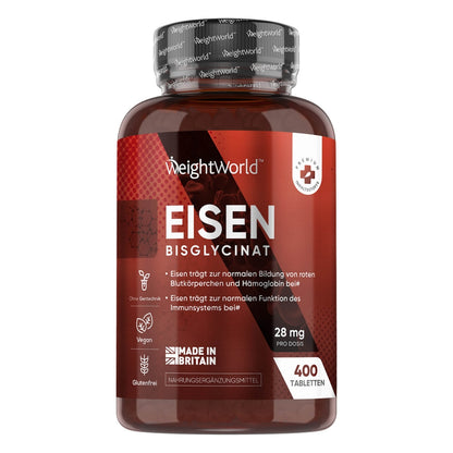 Weightworld Eisen Bisglycinat Tabletten